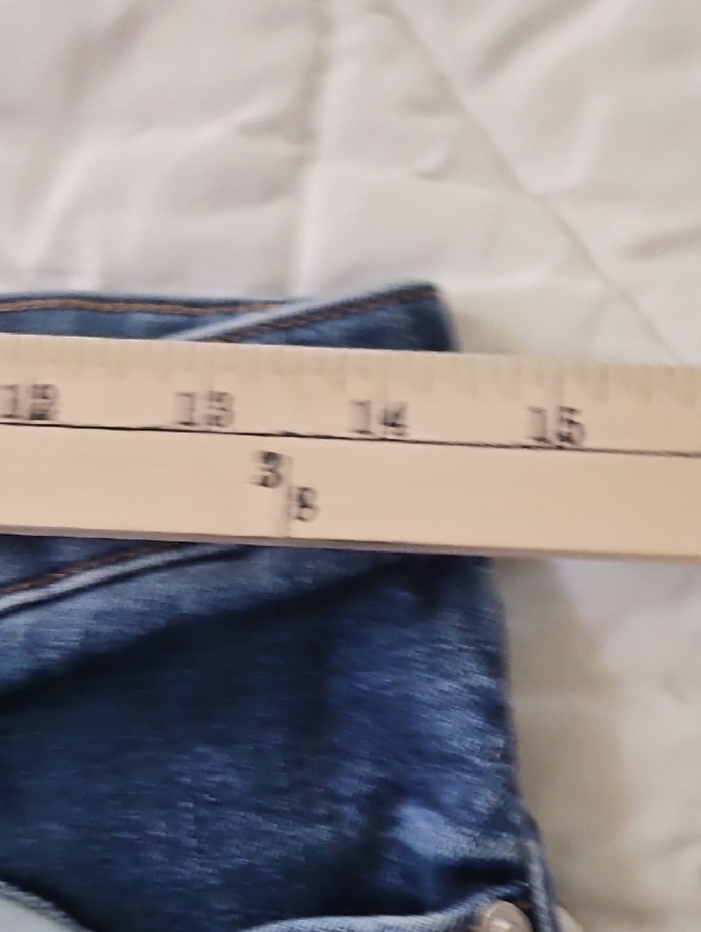 LOFT - Curvy Straight Split Ankle Jeans- Size 6 - Picture 3 of 8
